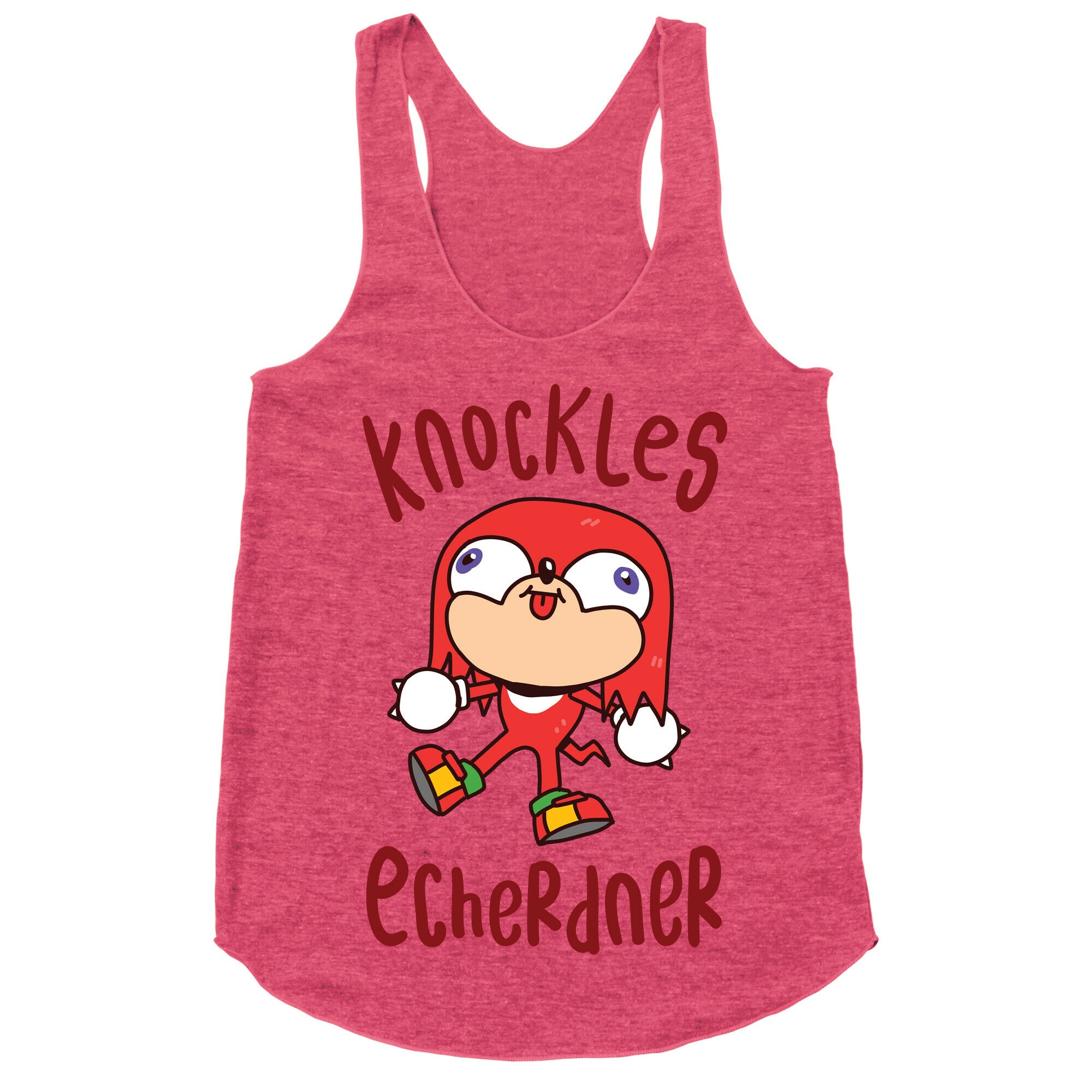 Knockles Echerdner Racerback Tank
